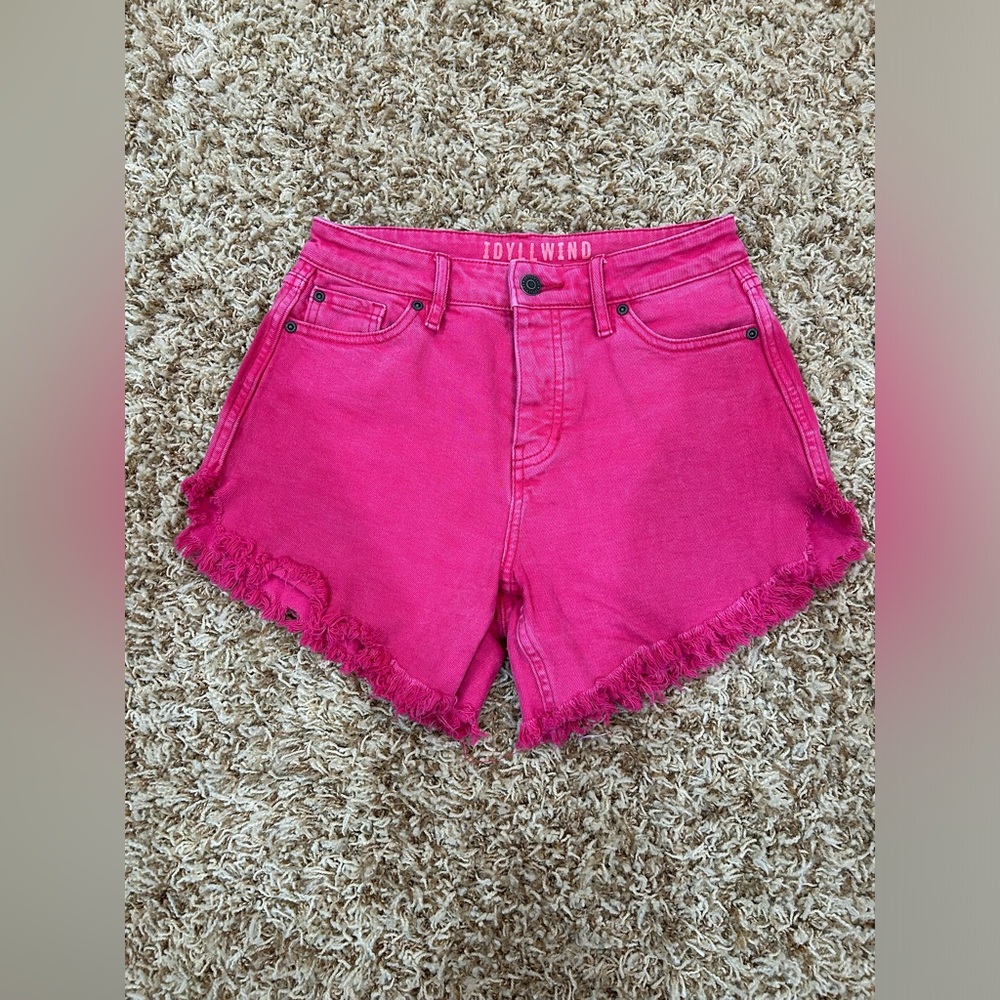 Idyllwind pink jean shorts